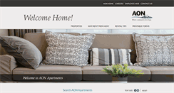 Desktop Screenshot of aonapartments.ca