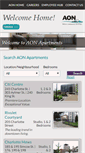 Mobile Screenshot of aonapartments.ca
